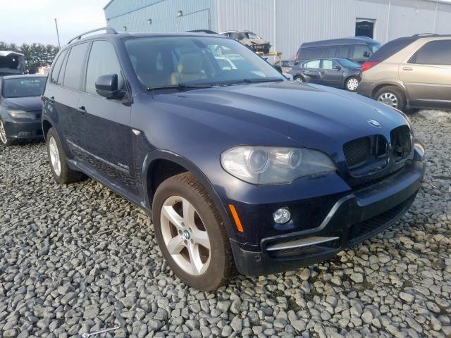 5UXFE43509L274190 - 2009 BMW X5 XDRIVE3 BLUE photo 1