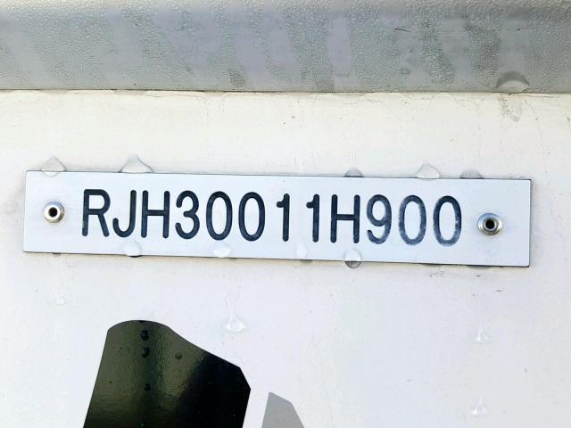 RJH30011H900 - 2000 RAMP BOAT WHITE photo 10