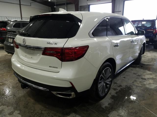 5FRYD4H57HB026931 - 2017 ACURA MDX TECHNOLOGY  photo 4