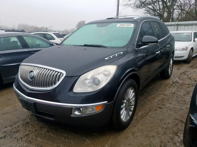 5GALVBED0AJ171429 - 2010 BUICK ENCLAVE CX BLACK photo 2