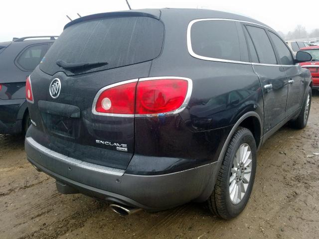 5GALVBED0AJ171429 - 2010 BUICK ENCLAVE CX BLACK photo 4