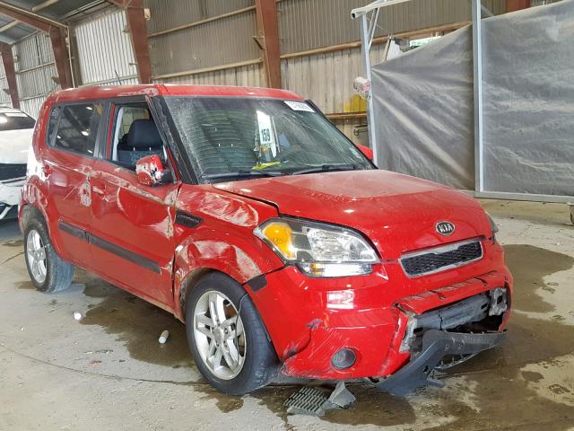 KNDJT2A20B7302650 - 2011 KIA SOUL + RED photo 1