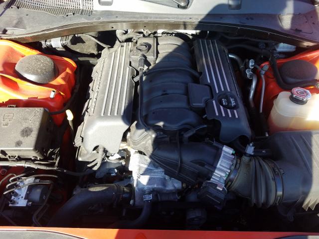 2C3CDXGJ4KH619857 - 2019 DODGE CHARGER SC ORANGE photo 7