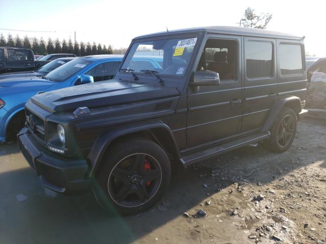 WDCYC7DF8EX216978 - 2014 MERCEDES-BENZ G 63 AMG BLACK photo 2