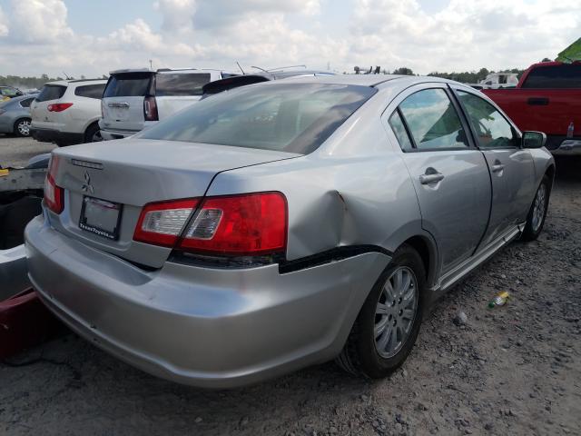 4A32B2FF3AE013109 - 2010 MITSUBISHI GALANT FE SILVER photo 4