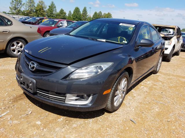 1YVHZ8DH7C5M23053 - 2012 MAZDA 6 I BLACK photo 2