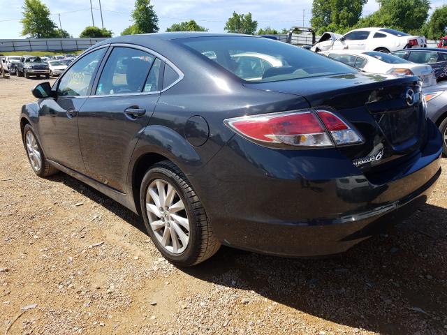 1YVHZ8DH7C5M23053 - 2012 MAZDA 6 I BLACK photo 3