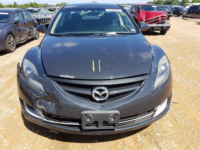 1YVHZ8DH7C5M23053 - 2012 MAZDA 6 I BLACK photo 7