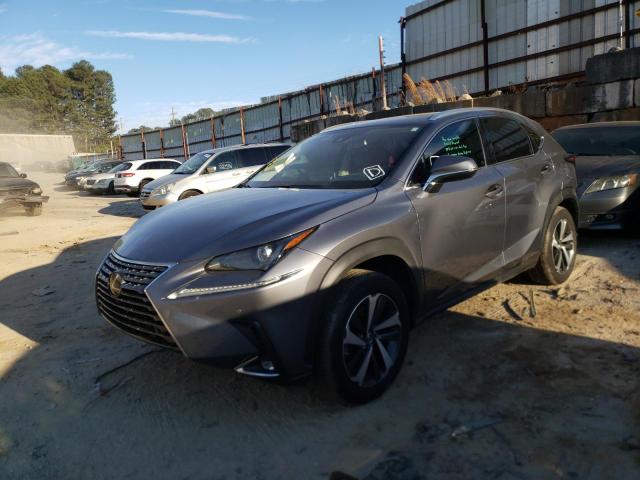 JTJGARDZ3M2236576 - 2021 LEXUS NX 300 BAS GRAY photo 2