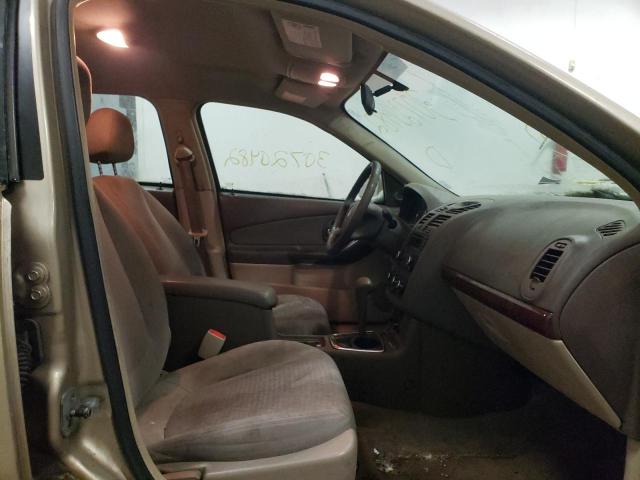 1G1ZT61886F165380 - 2006 CHEVROLET MALIBU MAX 金色 照片 5