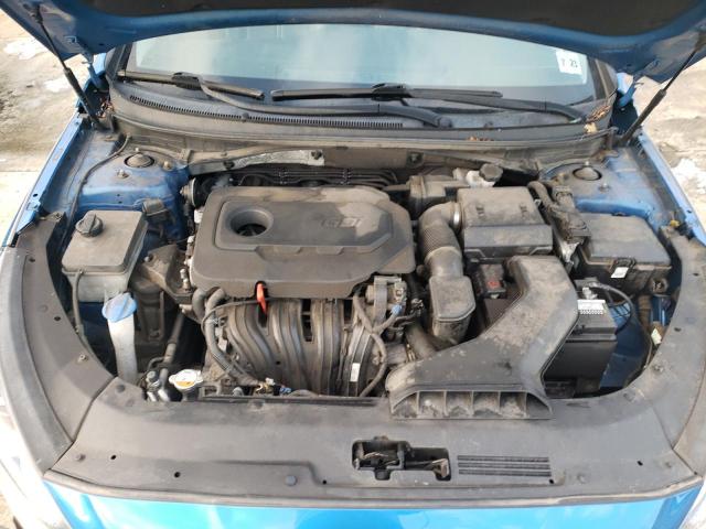 5NPE34AF4JH608664 - 2018 HYUNDAI SONATA SPO BLUE photo 7