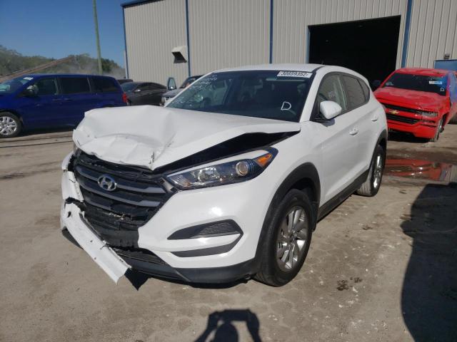 KM8J23A46JU821255 - 2018 HYUNDAI TUCSON SE WHITE photo 2