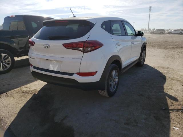 KM8J23A46JU821255 - 2018 HYUNDAI TUCSON SE WHITE photo 4