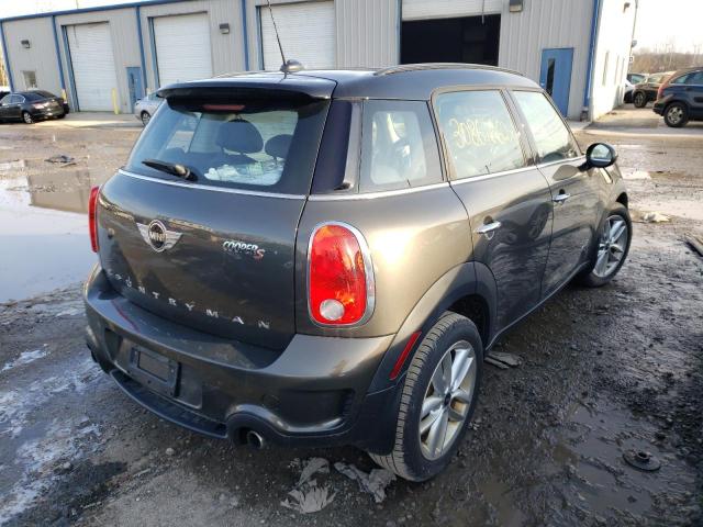 WMWZC5C57EWP38219 - 2014 MINI COOPER S C GRAY photo 4