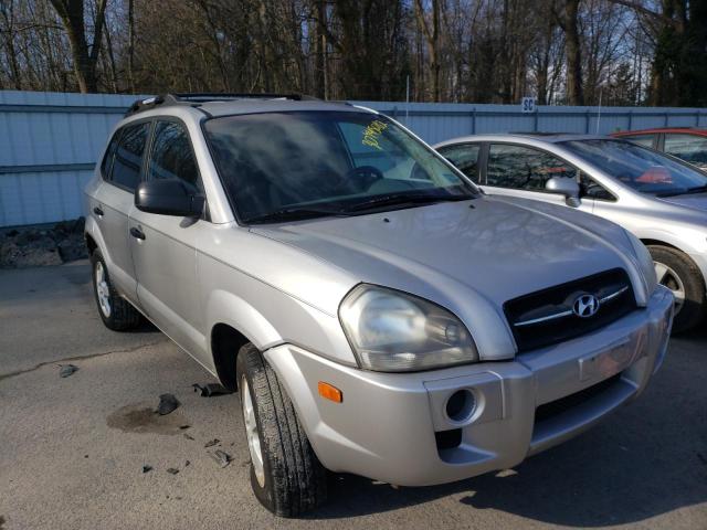 KM8JM12B36U399237 - 2006 HYUNDAI TUCSON SILVER photo 1