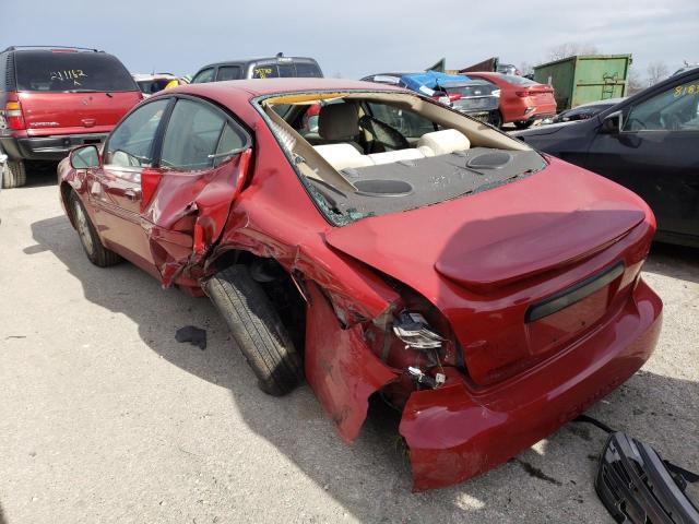 2G2WP552981120381 - 2008 PONTIAC GRAND PRIX წითელი ფოტო 3