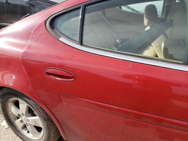 2G2WP552981120381 - 2008 PONTIAC GRAND PRIX წითელი ფოტო 6