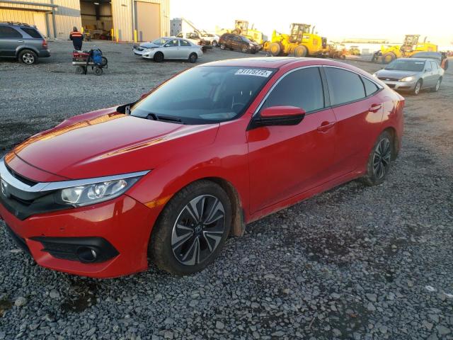 JHMFC1F76JX003861 - 2018 HONDA CIVIC EXL Qırmızı foto 2