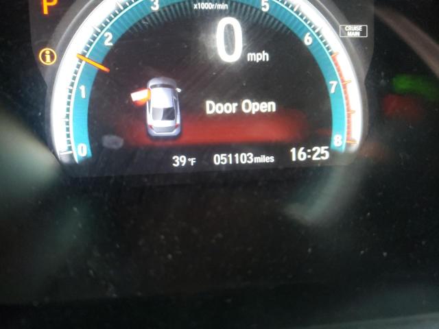 JHMFC1F76JX003861 - 2018 HONDA CIVIC EXL Qırmızı foto 8