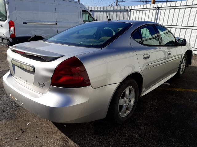 2G2WP552171170769 - 2007 PONTIAC GRAND PRIX ვერცხლისფერი ფოტო 4