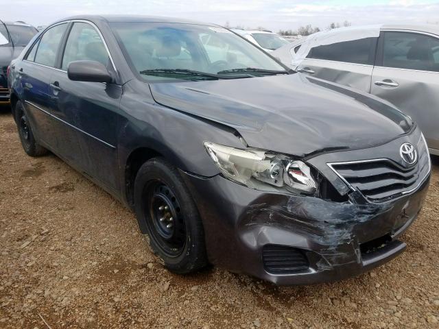 4T4BF3EK2AR056861 - 2010 TOYOTA CAMRY BASE GRAY photo 1