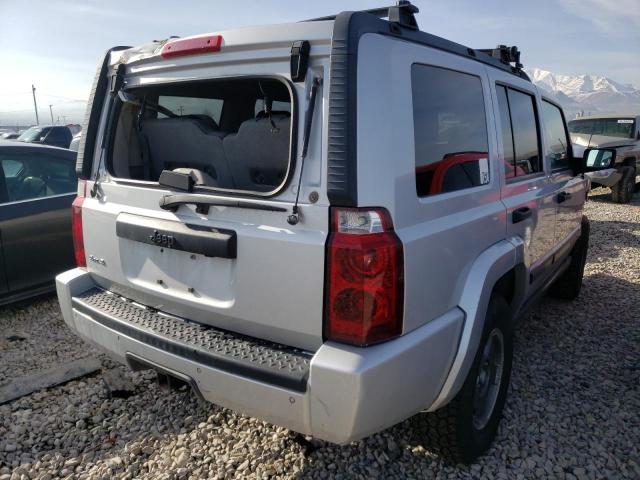 1J8HG48N96C168547 - 2006 JEEP COMMANDER ვერცხლისფერი ფოტო 4