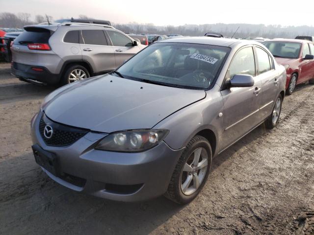 JM1BK32FX61427954 - 2006 MAZDA 3 I GRAY photo 2