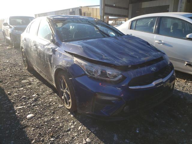 3KPF24AD9KE005995 - 2019 KIA FORTE FE BLUE photo 1