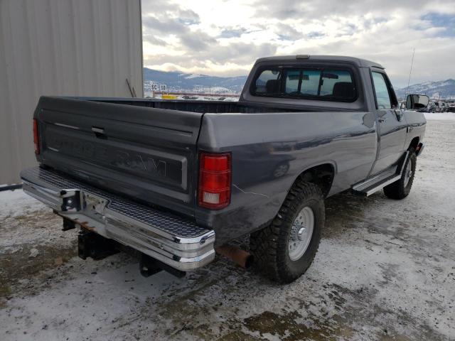 1B7KM2681LS648784 - 1990 DODGE W-SERIES W GRAY photo 4