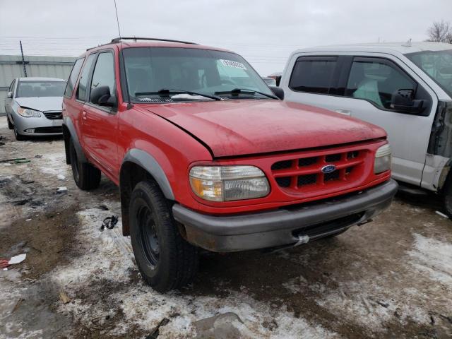 1FMYU24E6WUA21540 - 1998 FORD EXPLORER RED photo 1