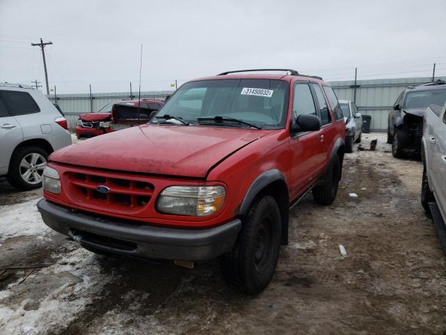 1FMYU24E6WUA21540 - 1998 FORD EXPLORER RED photo 2