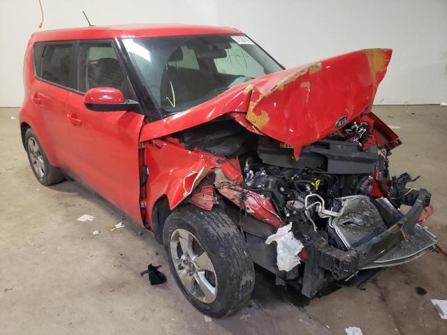 KNDJN2A27K7670754 - 2019 KIA SOUL RED photo 1