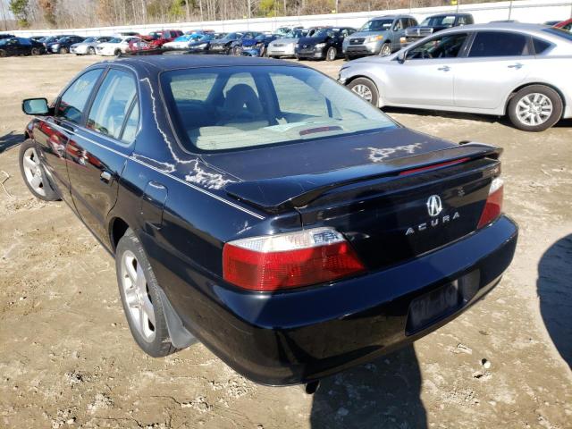 19UUA56822A054813 - 2002 ACURA 3.2TL TYPE BLACK photo 3