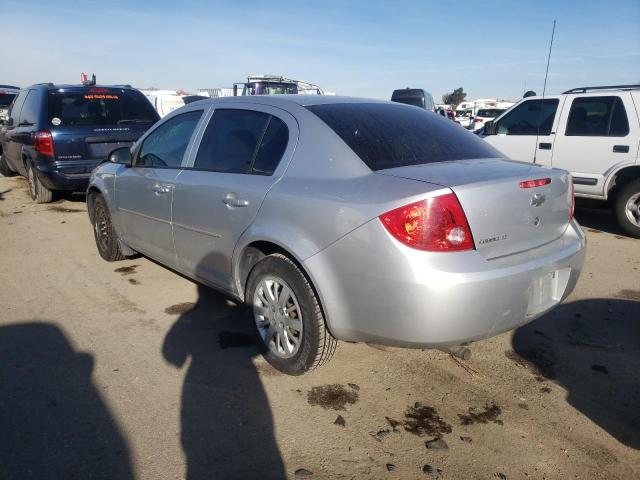 1G1AD5F58A7209478 - 2010 CHEVROLET COBALT 1LT SILVER photo 3