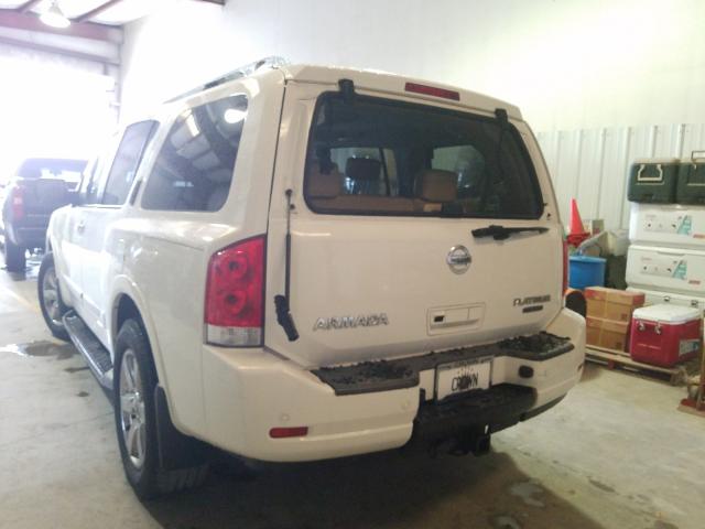 5N1BA0NF4BN611878 - 2011 NISSAN ARMADA PLA WHITE photo 3