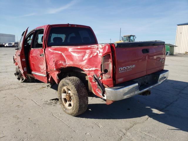 3D7KU28C04G238705 - 2004 DODGE RAM 2500 S RED photo 3