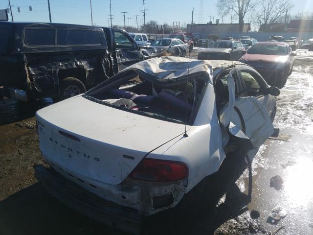 1B3EL46X96N287277 - 2006 DODGE STRATUS SX WHITE photo 4