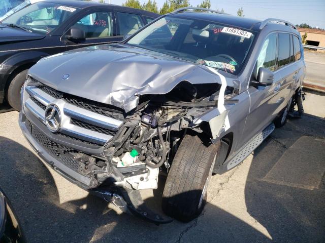 4JGDF2EE9EA382798 - 2014 MERCEDES-BENZ GL 350 BLU GRAY photo 2