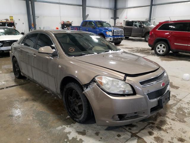 1G1ZH57B18F159017 - 2008 CHEVROLET MALIBU 1LT 金色 照片 1