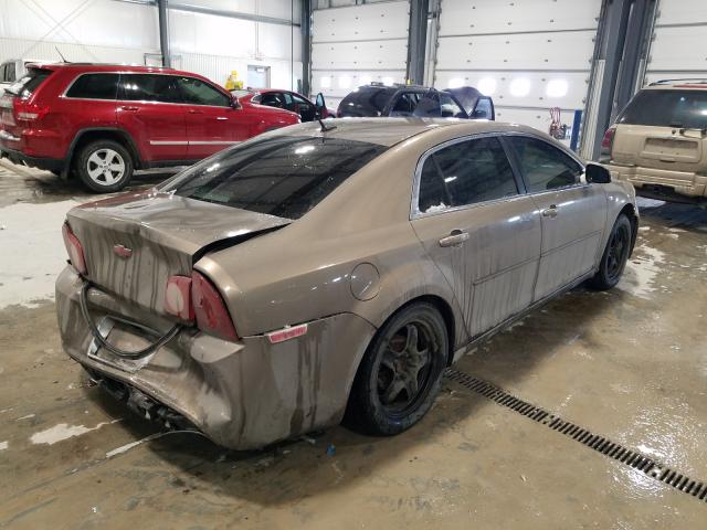 1G1ZH57B18F159017 - 2008 CHEVROLET MALIBU 1LT 金色 照片 4