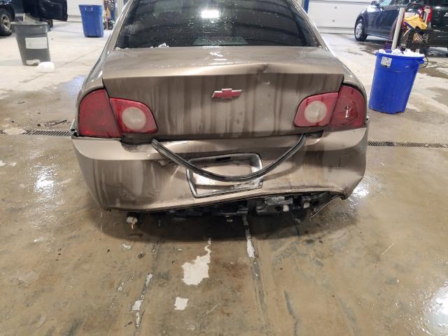 1G1ZH57B18F159017 - 2008 CHEVROLET MALIBU 1LT 金色 照片 9