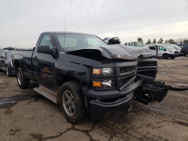 1GCNKPEH1EZ239177 - 2014 CHEVROLET SILVERADO BLACK photo 1