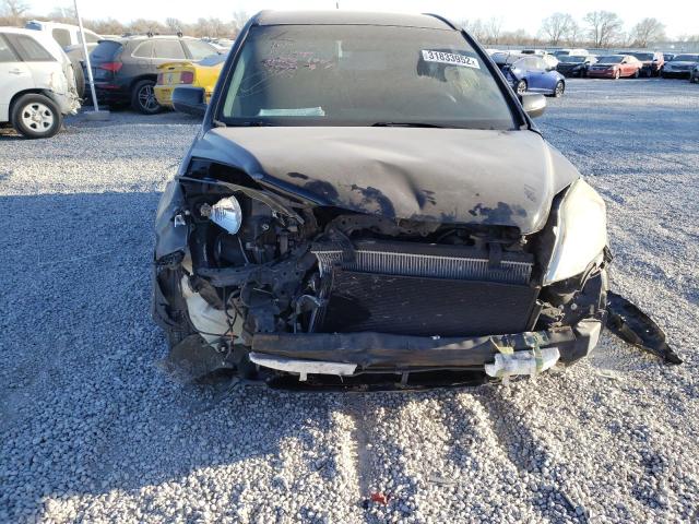 5J6RE38377L000685 - 2007 HONDA CR-V LX BLACK photo 9