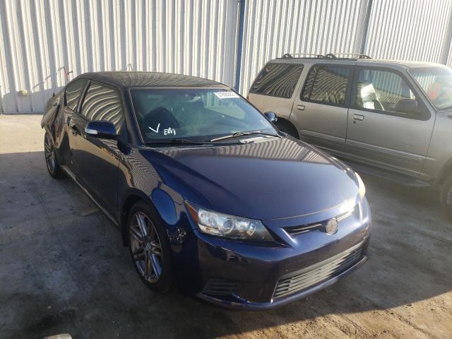 JTKJF5C75B3006220 - 2011 TOYOTA SCION TC ლურჯი ფოტო 1