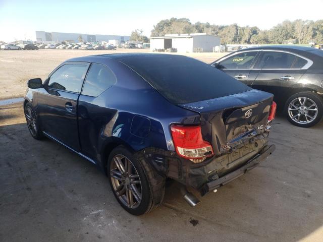 JTKJF5C75B3006220 - 2011 TOYOTA SCION TC ლურჯი ფოტო 3