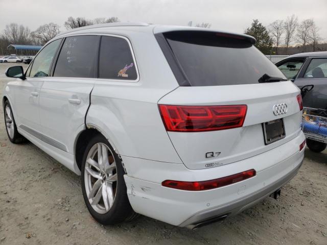 WA1VAAF7XJD049384 - 2018 AUDI Q7 PRESTIG WHITE photo 3