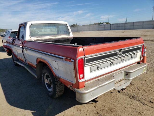 F15HK082094 - 1977 FORD F-150 RED photo 3