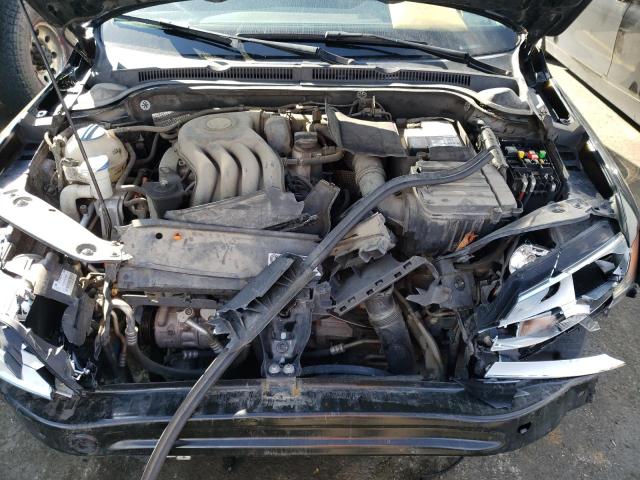 3VW2K7AJ6BM382907 - 2011 VOLKSWAGEN JETTA BASE 黑色 照片 7