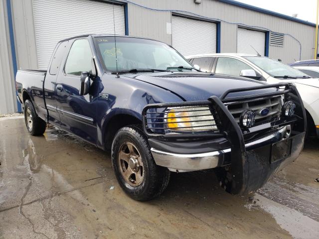 1FTRX17282NA12810 - 2002 FORD F150 BLUE photo 1