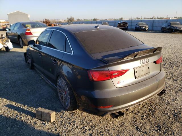 WAUBFGFF2F1037563 - 2015 AUDI S3 PREMIUM GRAY photo 3